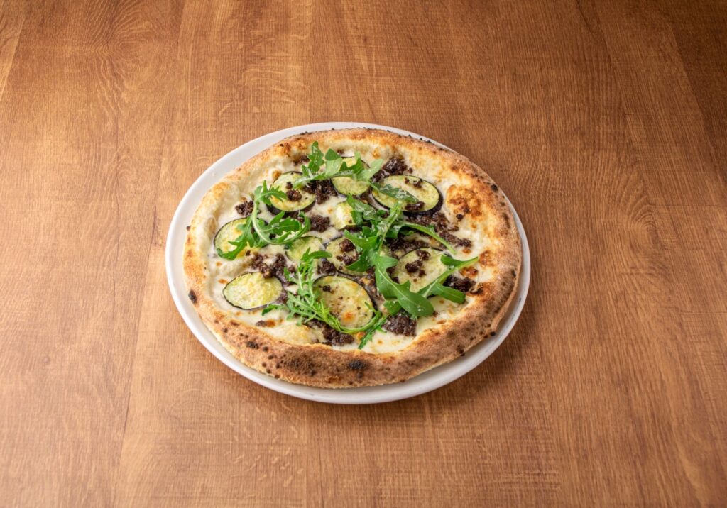 秋の新作pizza